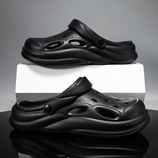 Men's Soft Closed Toe Sandals Walking Shoes