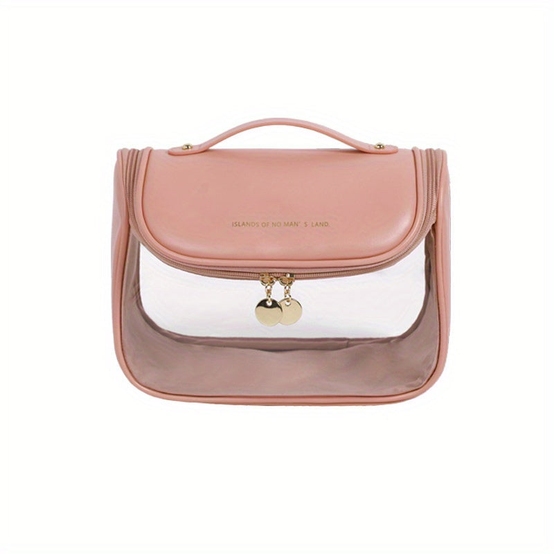 Transparent Cosmetic Storage Bag Portable Travel Organizer