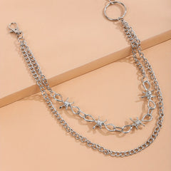 Golden Double Layer Pants Chain Body Jewelry