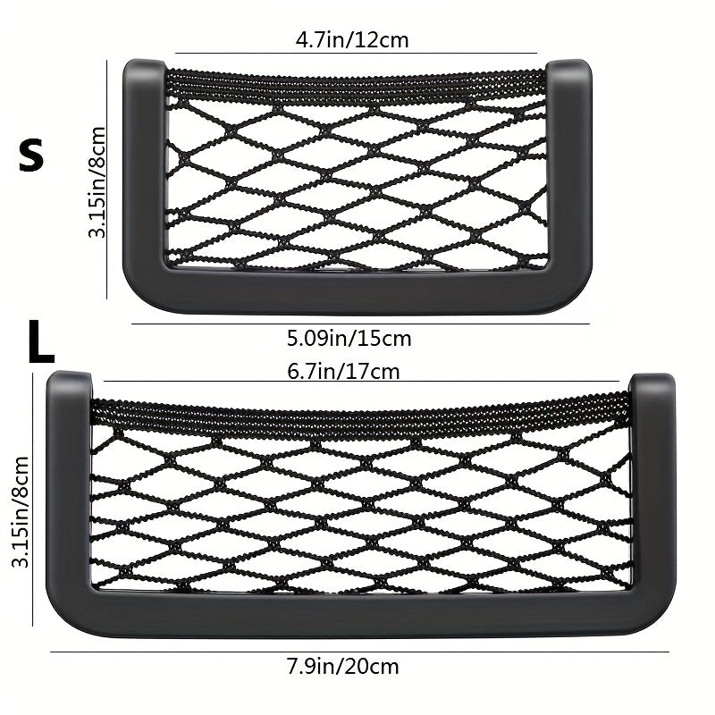 Car Interior Mesh Bib Rack Net Storage Net Creative Car Accessories