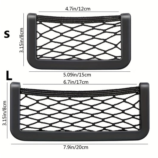 Car Interior Mesh Bib Rack Net Storage Net Creative Car Accessories
