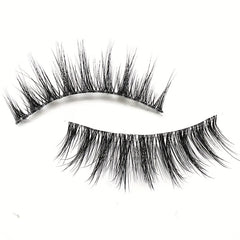 3 Pairs 3D Transparent False Eyelashes Multiple Styles Natural Look