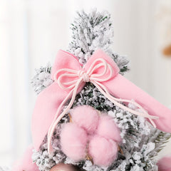 Mini Christmas Tree Tabletop Ornament Home Party Decoration