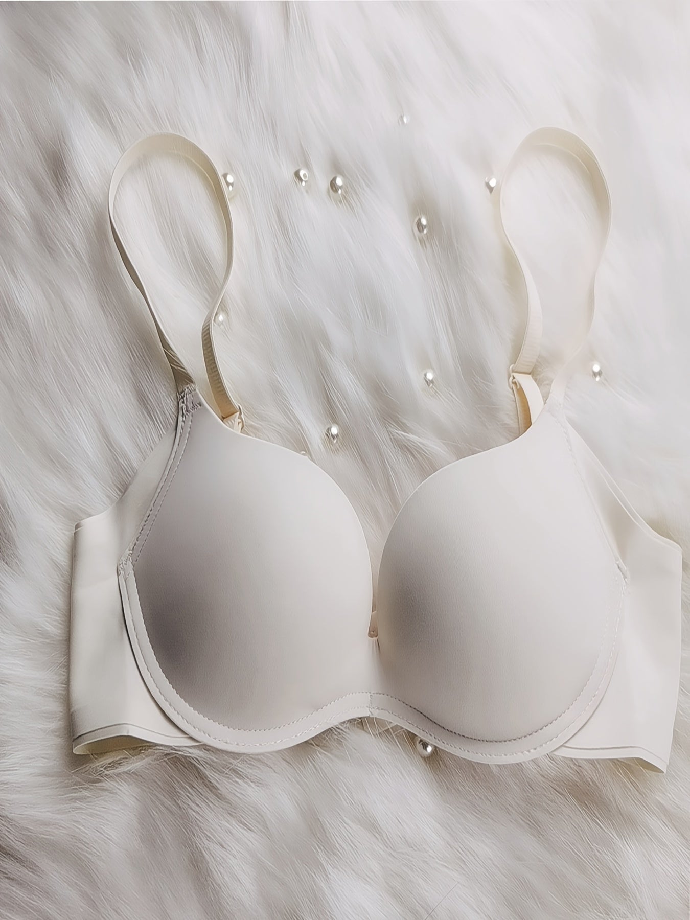 Seamless Push Up Bra Comfy High Stretch Thin Cup Bra
