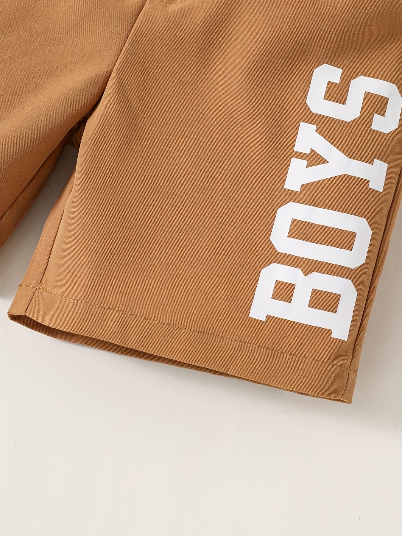 'Boys' Printed Sports Shorts, Drawstring, Big Boys, Summer Casual