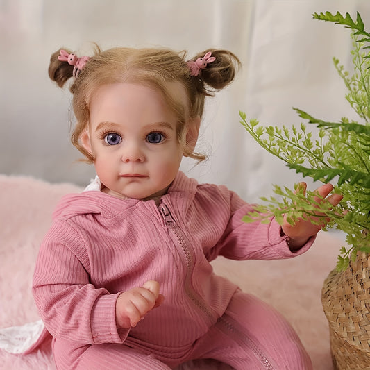 55 88 Cm Reborn Dolls Soft Body Lifelike Newborn Dolls Open Eyes Dolls