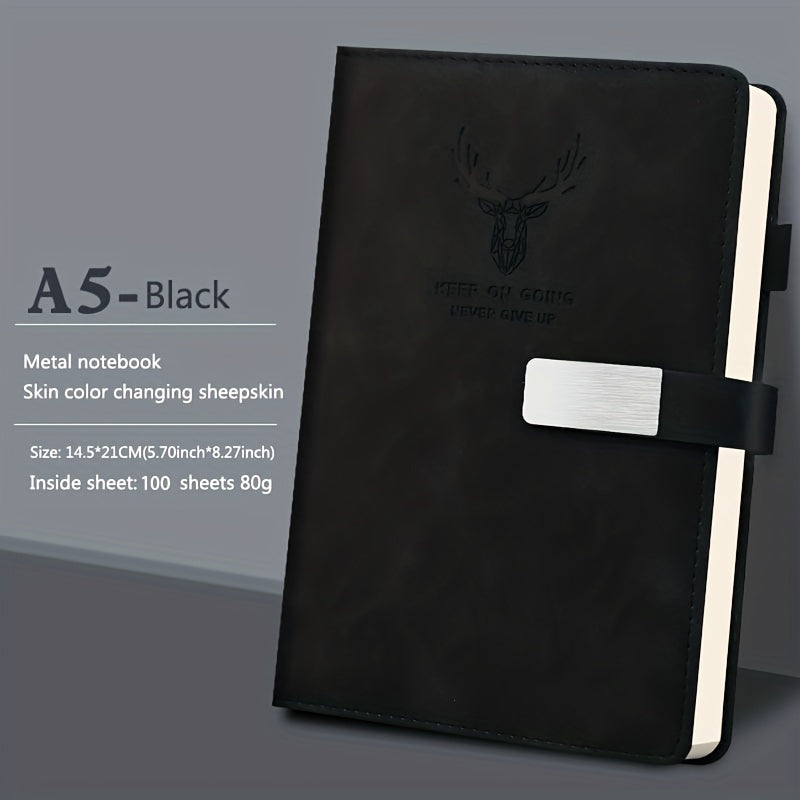 A5 Extra Thick Notebook for Business - Large Daily Journal Notepad
