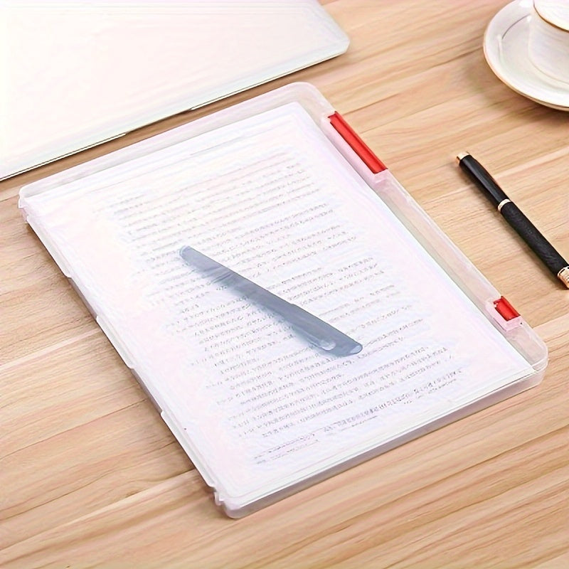A4 A5 Plastic Transparent File Box Document Storage