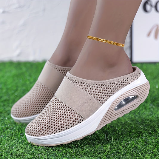 Women's Breathable Air Cushion Running Shoes Lightweight Outdoor Sports