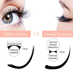 Single Eyelash Extensions 8 16mm Style Faux Lashes Set