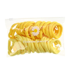Large Stretch Hair Ties No Slip Ponytail Holders For Thick Curly Hair