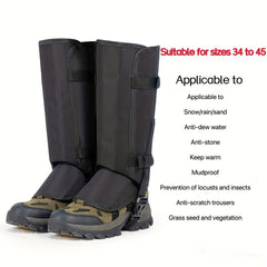 Unisex Snowproof Windproof Leg Protector for Outdoor Activities