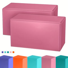 Non Slip Yoga Foam Blocks for Balance Support Yoga Pilates Meditation