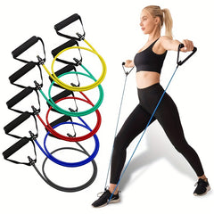 Pilates Tension Rope With 2 Handle Fitness Resistance Rope
