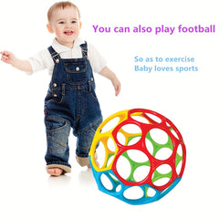 Soft Rubber Ball Toy for 3-12 Months Baby Hands Grasp Training