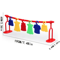 Colorful Clothes Matching Puzzle Game with Laundry Sorter