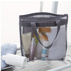 Travel Large Cosmetic Bag Makeup Mesh Toiletry Bag Portable Pouch Case