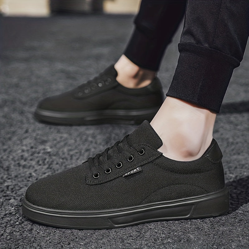 Men's Lace-up Skate Shoes Breathable Walking Shoes