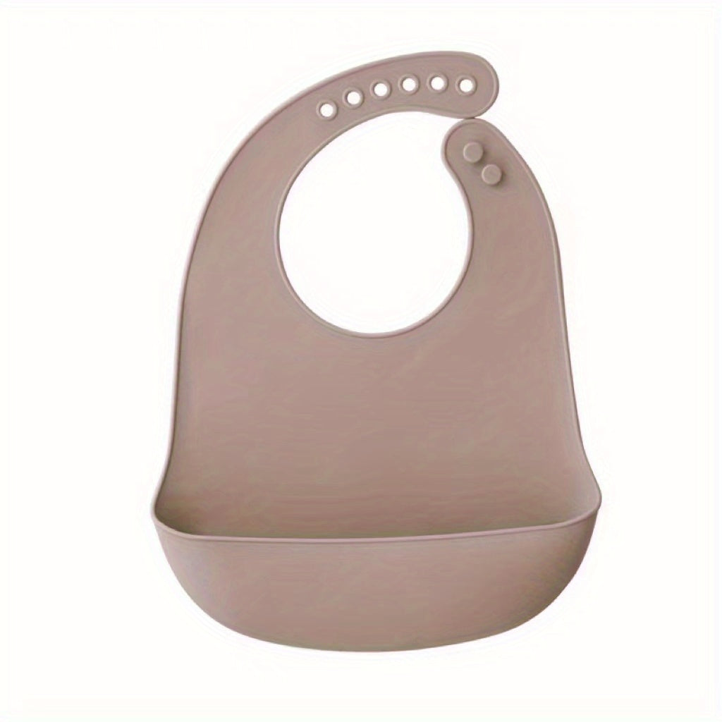 Waterproof Silicone Baby Bib BPA Free Toddler Feeding Bib