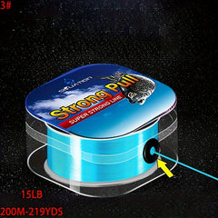 200M High Strength Fishing Line Nylon Wear Resistant Freshwater Saltwater