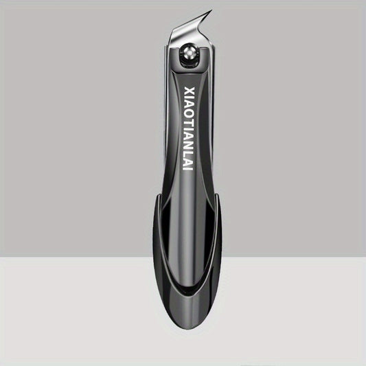 Stainless Steel Nail Clippers Anti Splash Fingernail Scissors