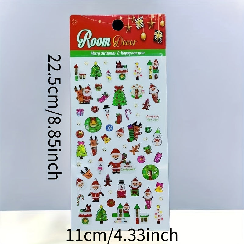 Christmas Stickers for Water Bottle Luggage