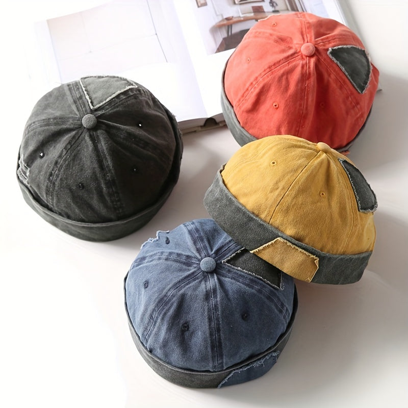 Unisex Docker Biker Cap Hip Hop Beanie Hat