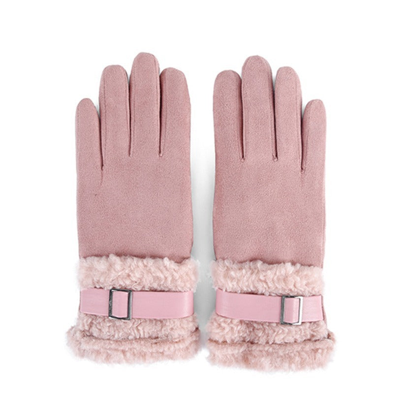 Women's Winter Windproof Touch Screen Gloves