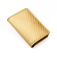 Men's Slim RFID Blocking Credit Card Holder Wallet