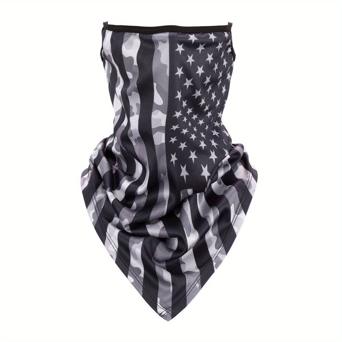 Summer Scarf Mask Bandana Ear Loops Ice Neck Gaiter Balaclava Dust UV
