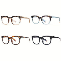 Men's Large Frame Anti Light Glasses Durable Casual Glasses
