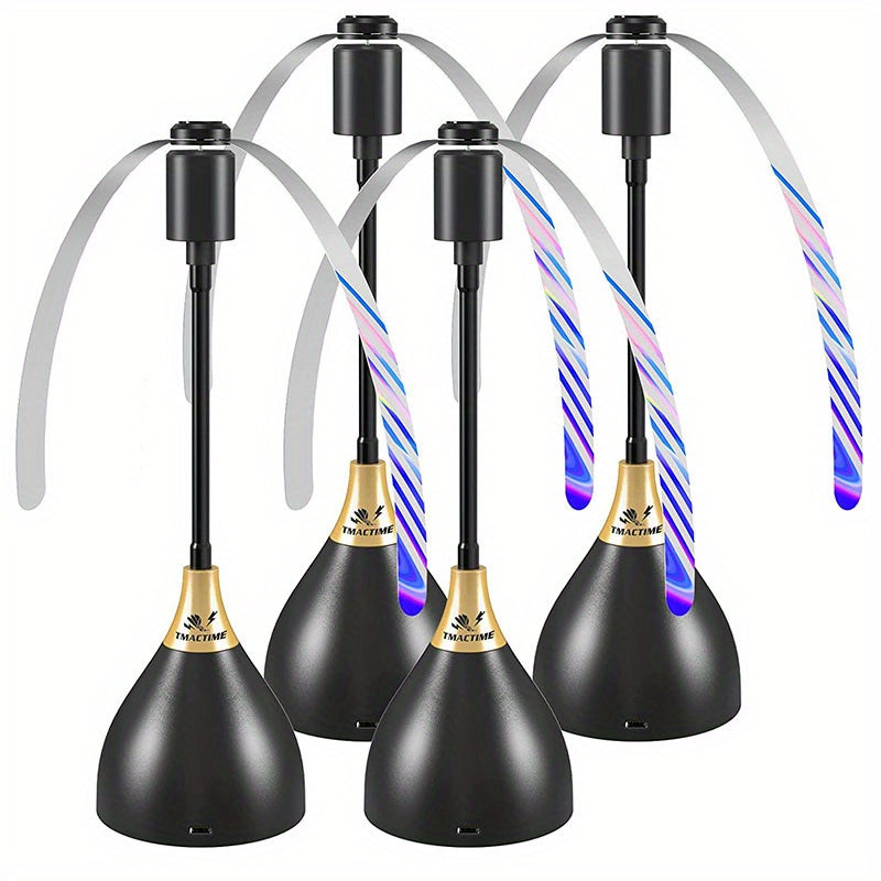 Portable Fly Repellent Fans USB Power Keep Insects Away at BBQs Picnics