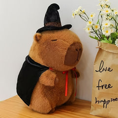 Capybara Chef Plush Stuffed Animal with Expressive Eyes