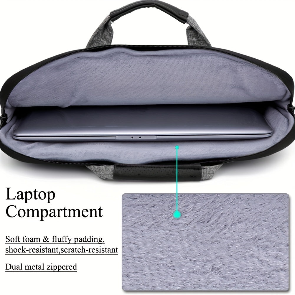 Multifunctional 62cm Crossbody Laptop Bag Briefcase for Notebook Tablet