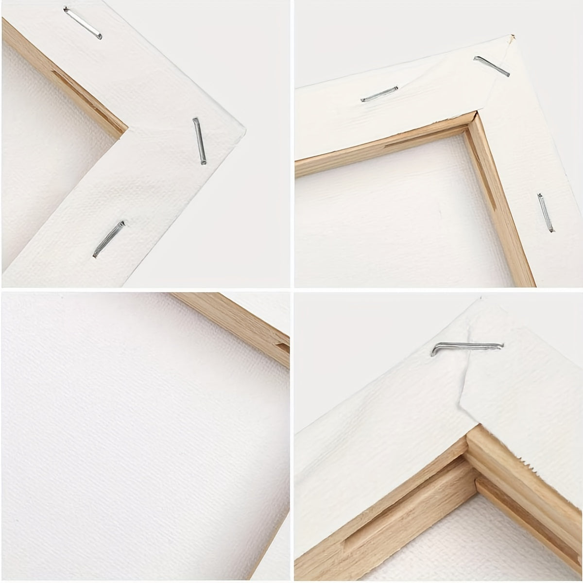 12pcs 10x12 Blank Stretched Canvases for Painting