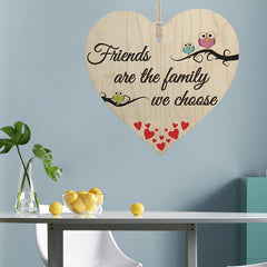 Friends Are The Family We Choose Doorplate Decoration