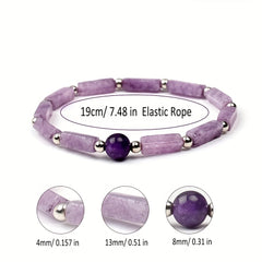 Crystal Beads Hand Bracelet Healing Anxiety Balance Hand Jewelry