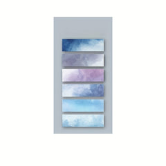 Gradient Sticky Notes for Students, Strong Adhesive Sticky Note Stickers