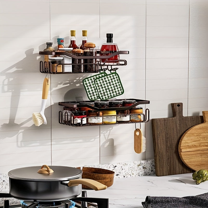 11 Hook Shower Rack - No Drilling Required
