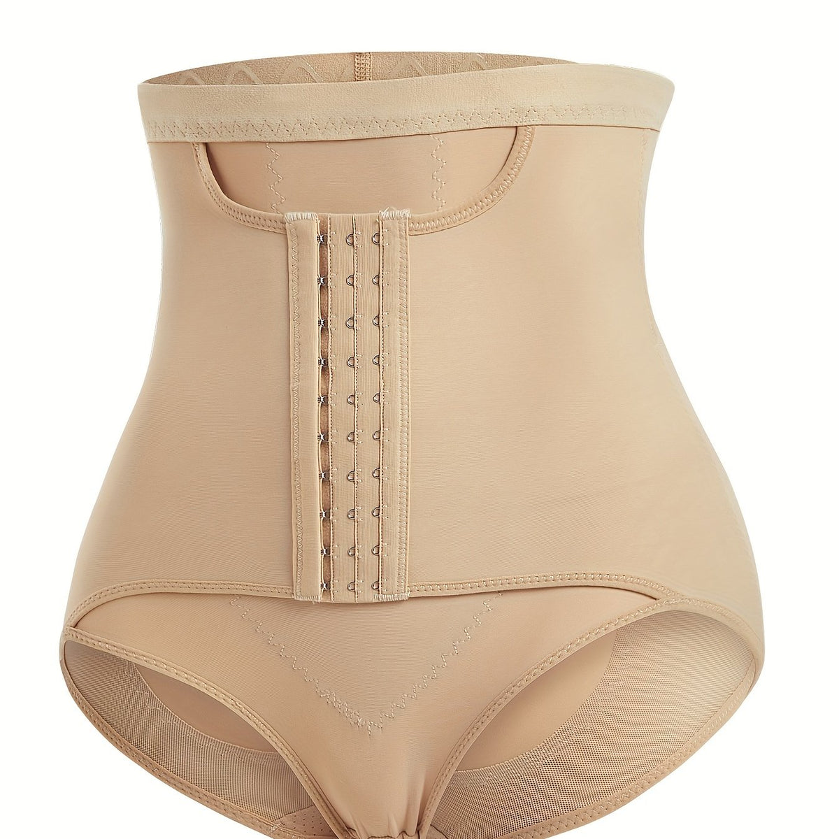 Tummy Control Shaping Panties Front Buckle Slimming Underwear