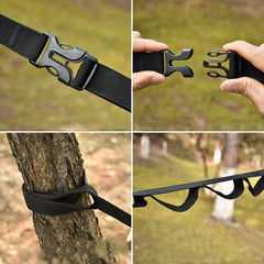 Durable Outdoor Camping Lanyard with Hook for Tent Sky Curtain