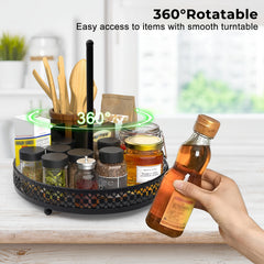 1pc Lazy Susan Organizer 30 Lazy Susan Turntable For Cabinet Turntable Organizer