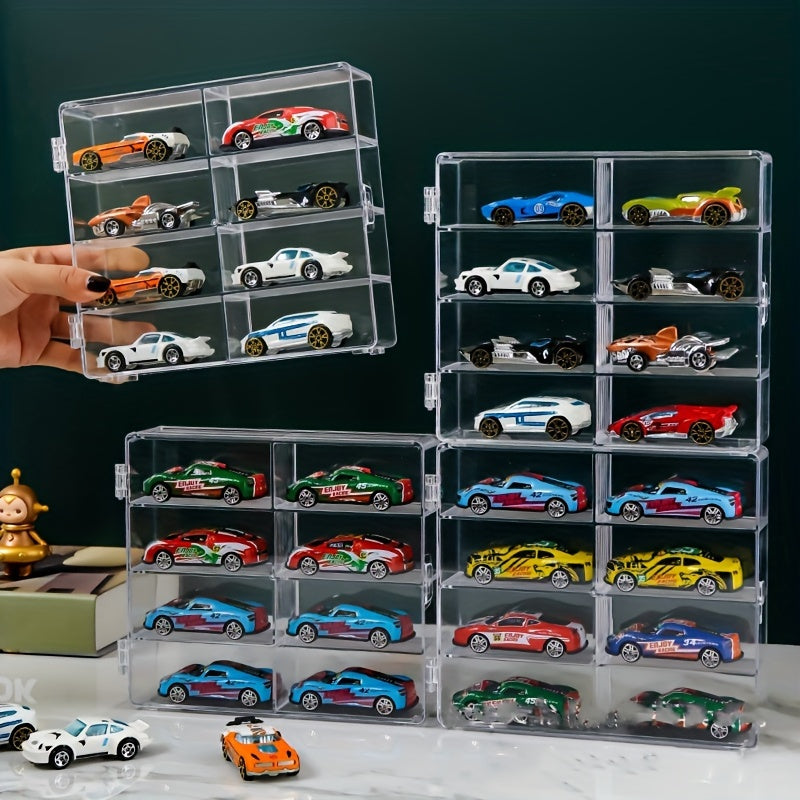 Alloy Car Model Storage Box Toy Display Stand Bedroom Office Accessories