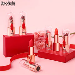 Velvet Matte Lipstick Waterproof Lip Print Golden Tube