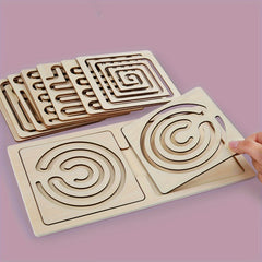 Wooden Puzzle Toys Set for Children