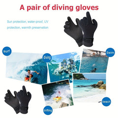 Neoprene Diving Gloves for Water Sports - 3mm 5mm Warm Keeping Gloves