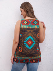  Southwestern Style Tank Top