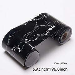Marble Texture Peel And Stick Wall Border Sticker 9 499