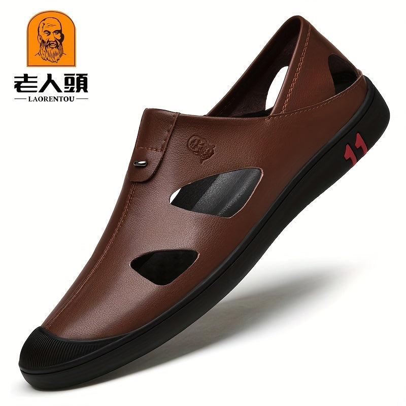 Men's Closed Toe Casual Sandals for Beach Spring and Summer