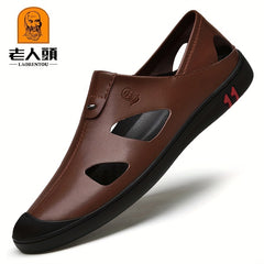 Men's Closed Toe Casual Sandals for Beach Spring and Summer